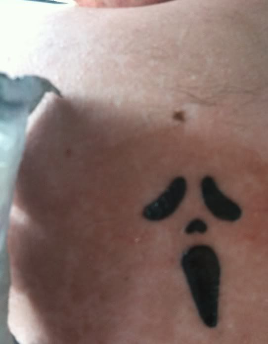 My Ghostface Tattoo - Ghostface.co.uk